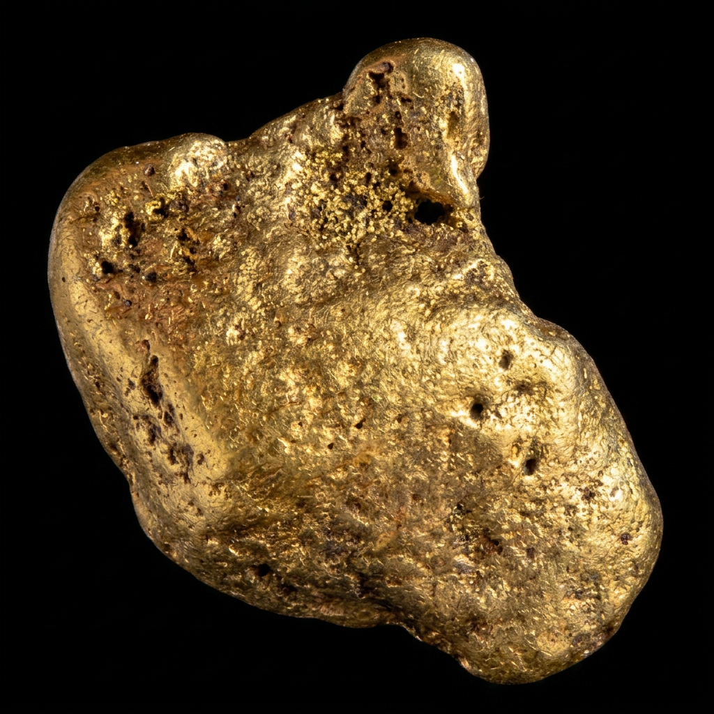 Cooley Gulch Montana Natural Gold Nugget – 4.084 Grams