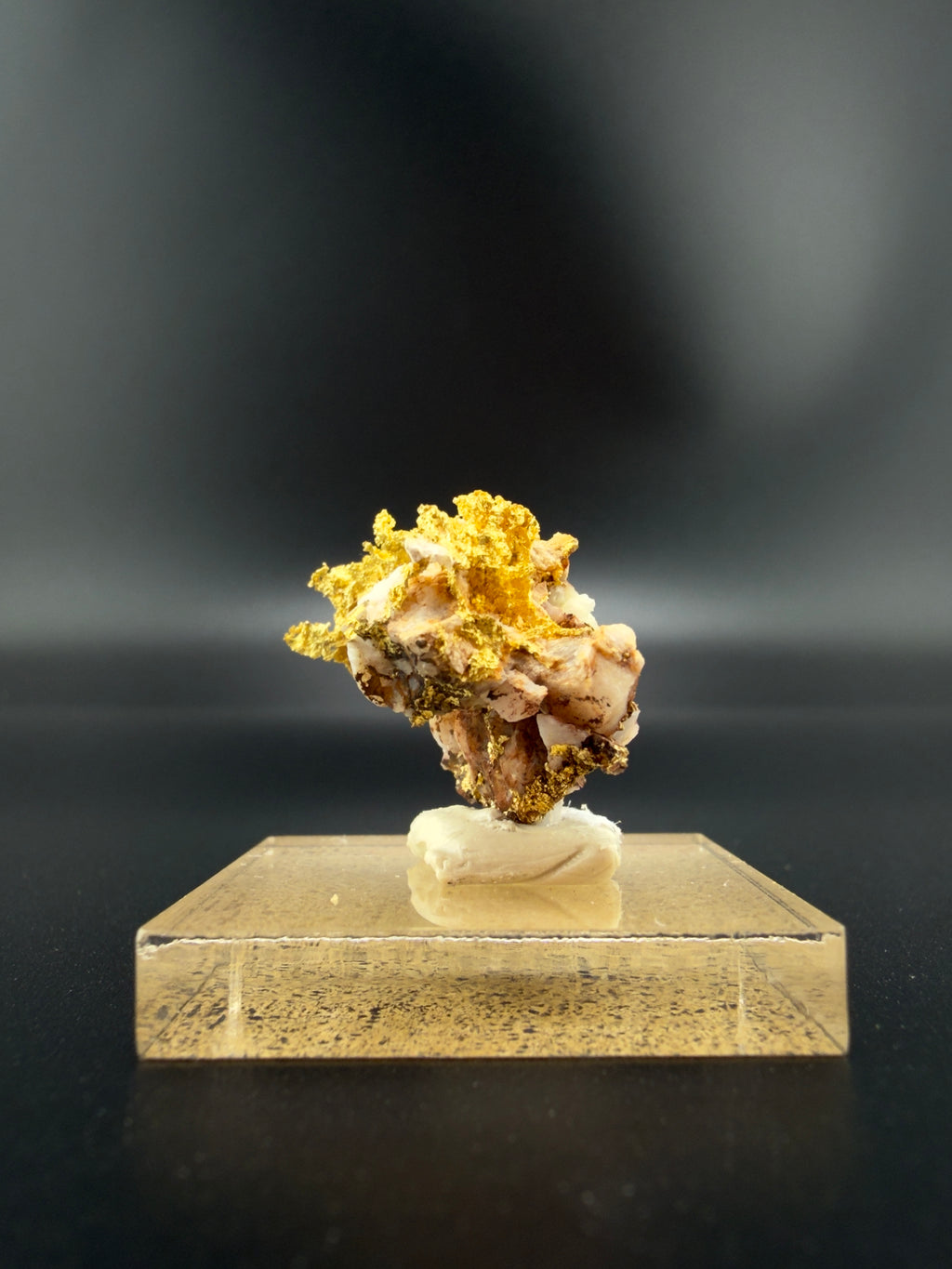 Natural Gold Crystal Leaf Specimen - Mariposa, Californa - 4.999g