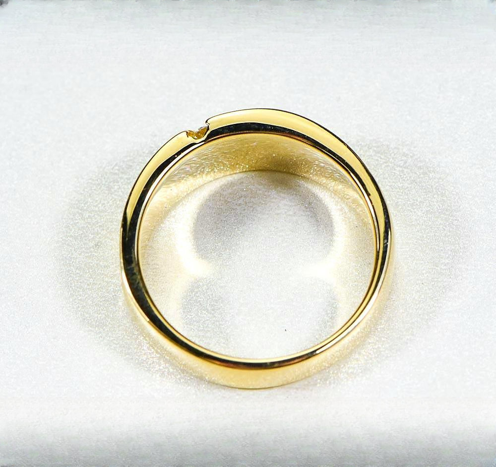 Gold Quartz Women's Ring "Orocal" RL731D10NQ Genuine Hand Crafted Jewelry - 14K Gold Casting