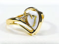 Gold Quartz Women's Ring "Orocal" RL739D3Q Genuine Hand Crafted Jewelry - 14K Gold Casting