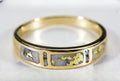 Gold Quartz Ring "Orocal" RM733D8Q Genuine Hand Crafted Jewelry - 14K Gold Casting