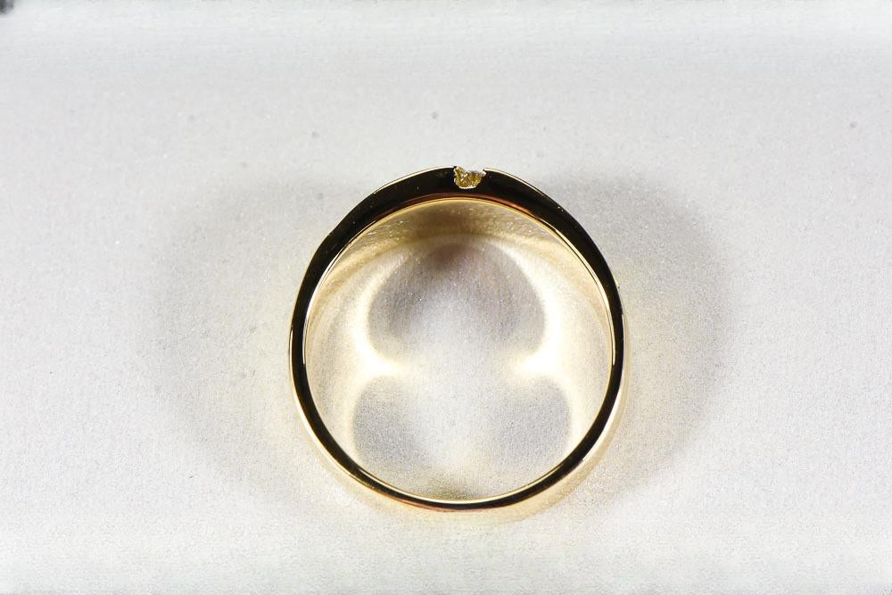 Gold Quartz Ring "Orocal" RMDL58SD9NQ Genuine Hand Crafted Jewelry - 14K Gold Casting