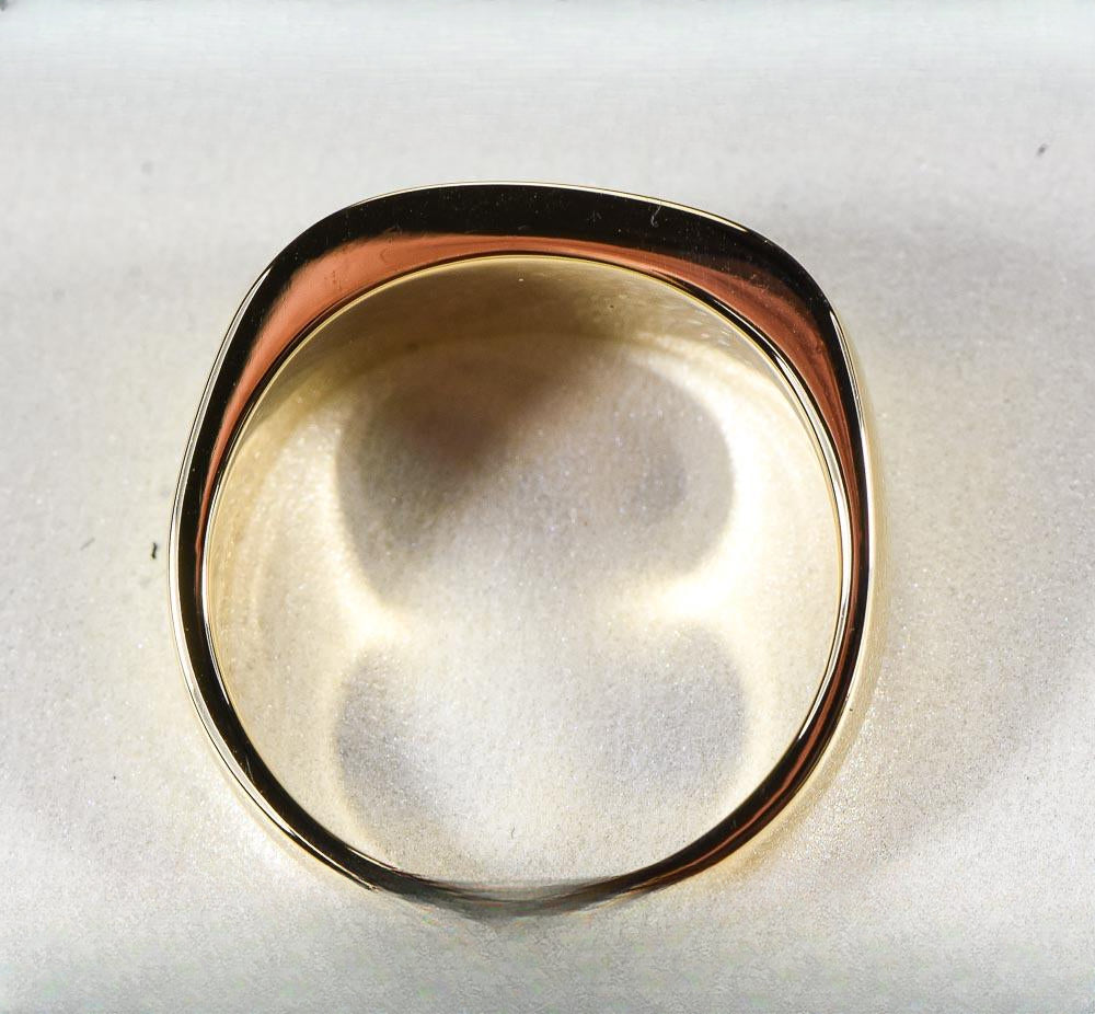 Gold Quartz Ring "Orocal" RM1005Q Genuine Hand Crafted Jewelry - 14K Gold Casting