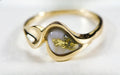 Gold Quartz Women's Ring "Orocal" RL509Q Genuine Hand Crafted Jewelry - 14K Gold Casting