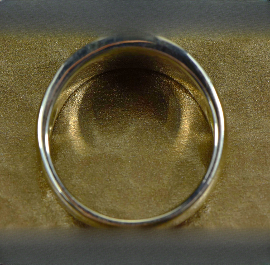 Gold Nugget Women's Ring "Orocal" RL1075DNW Genuine Hand Crafted Jewelry - 14K Casting