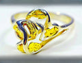 Gold Nugget Women's Ring "Orocal" RL169SS Genuine Hand Crafted Jewelry