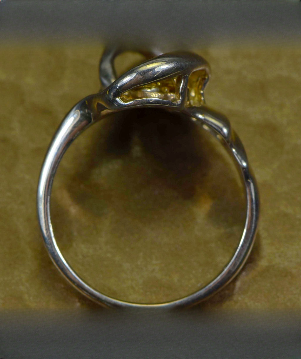 Gold Nugget Women's Ring "Orocal" RL784NSS Genuine Hand Crafted Jewelry