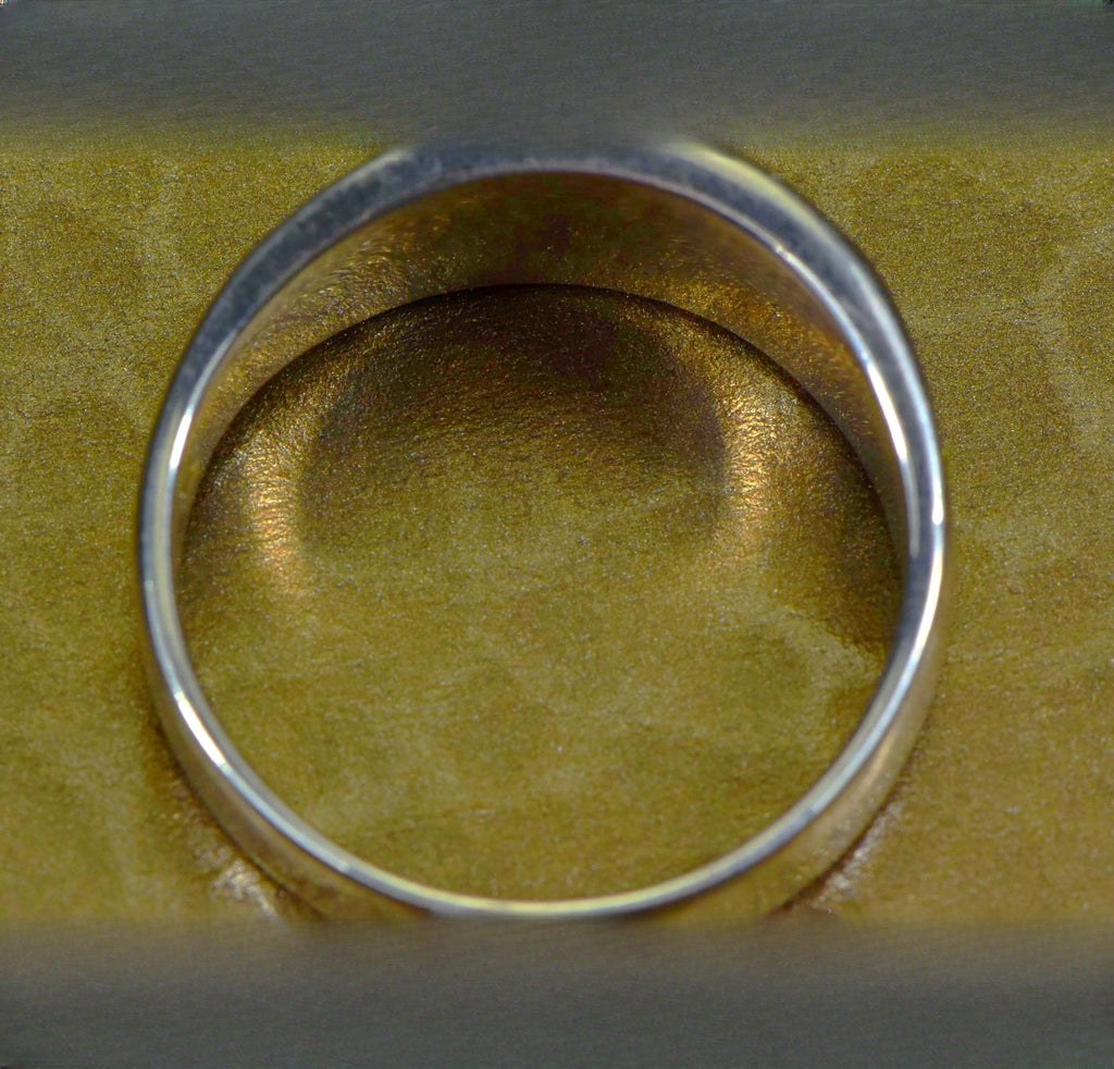 Gold Nugget Men's Ring "Orocal" RM883NSS Genuine Hand Crafted Jewelry