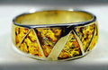 Gold Nugget Men's Ring "Orocal" RM883NSS Genuine Hand Crafted Jewelry