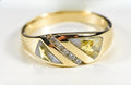 Gold Quartz Women's Ring "Orocal" RL1068DQ Genuine Hand Crafted Jewelry - 14K Gold Casting