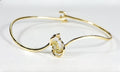 Gold Quartz Bracelet "Orocal" BBWN784SQ Genuine Hand Crafted Jewelry - 14K Gold Casting