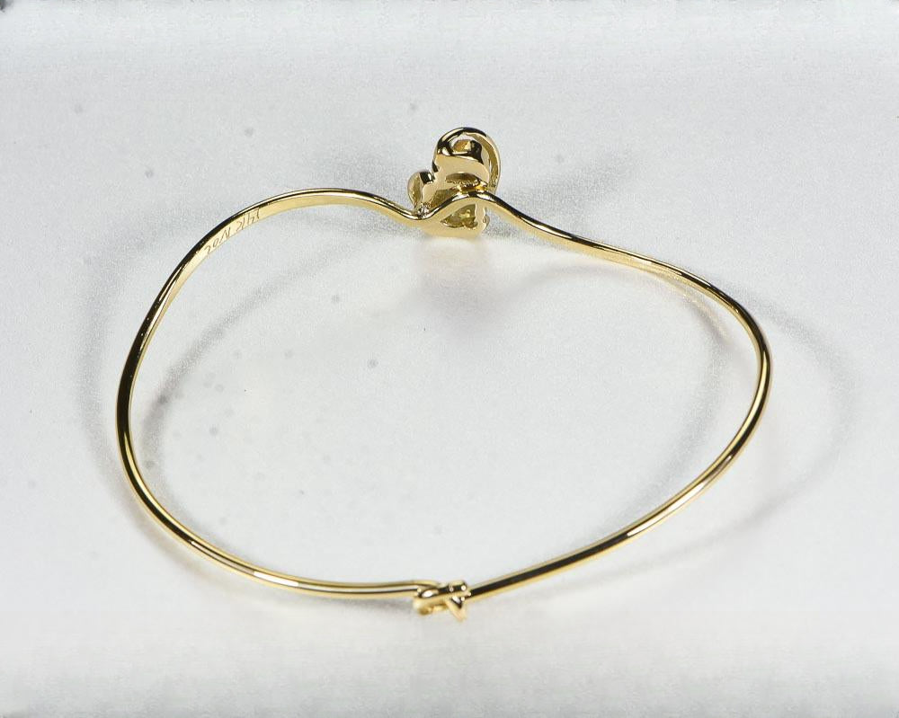 Gold Quartz Bracelet "Orocal" BBWN784SQ Genuine Hand Crafted Jewelry - 14K Gold Casting