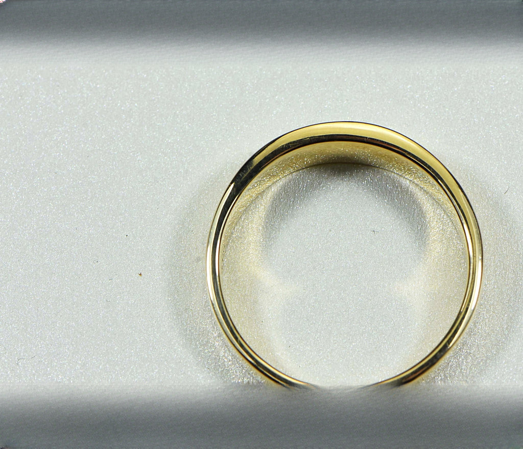 Gold Quartz Ring "Orocal" RM652Q1 Genuine Hand Crafted Jewelry - 14K Gold Casting