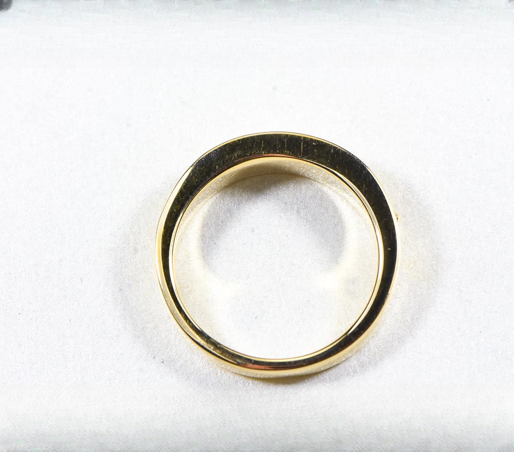 Gold Quartz Ring "Orocal" RL733NQ Genuine Hand Crafted Jewelry - 14K Gold Casting
