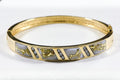 Gold Quartz Bracelet "Orocal" BBDL132D63Q Genuine Hand Crafted Jewelry - 14K Gold Casting