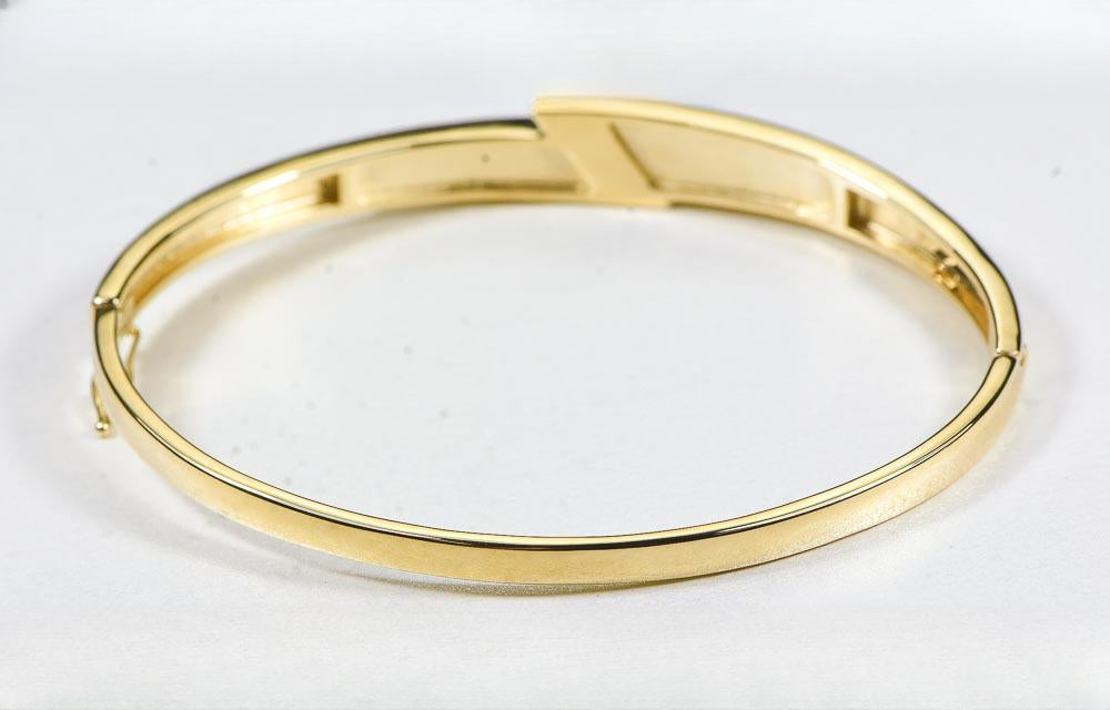 Gold Quartz Bracelet "Orocal" BBDL147DQ Genuine Hand Crafted Jewelry - 14K Gold Casting