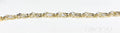 Gold Quartz Bracelet "Orocal" BWB40Q Genuine Hand Crafted Jewelry - 14K Gold Casting