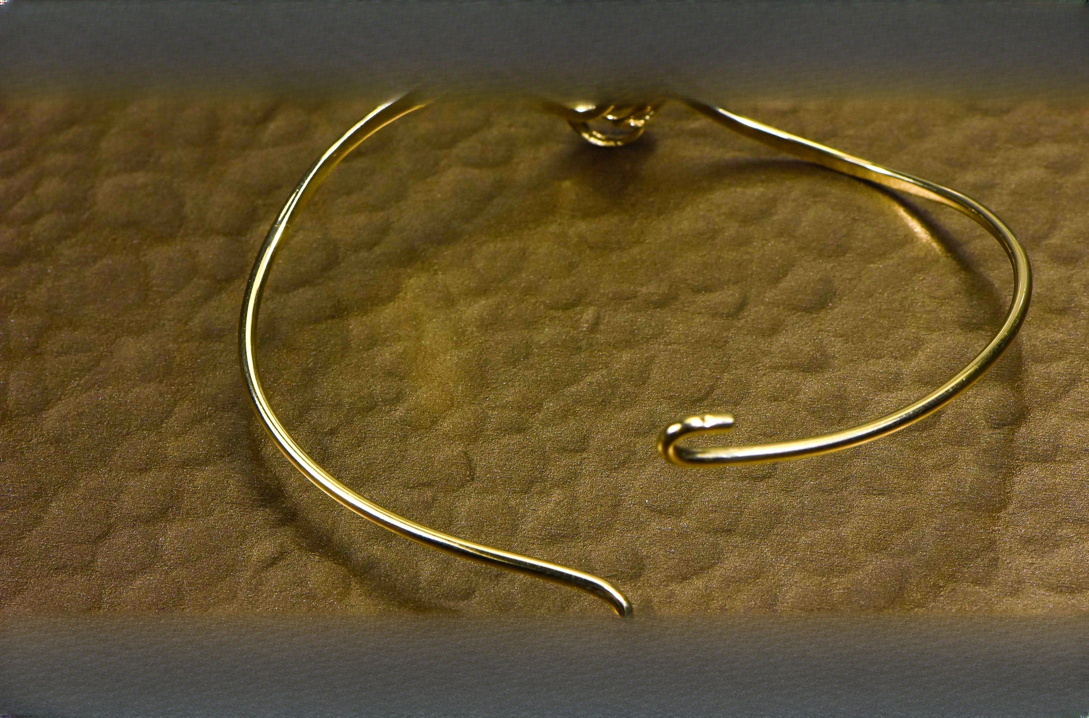 Gold Quartz Bracelet "Orocal" BBWN805Q Genuine Hand Crafted Jewelry - 14K Gold Casting