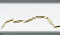 Gold Quartz Bracelet "Orocal" BDLOV5LQC89 Genuine Hand Crafted Jewelry - 14K Gold Casting