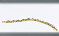 Gold Nugget Bracelet "Orocal" BWB40N9L Genuine Hand Crafted Jewelry - 14K Gold Casting