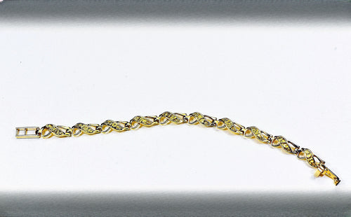 Gold Nugget Bracelet "Orocal" BWB40N9L Genuine Hand Crafted Jewelry - 14K Gold Casting