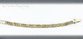 Gold Nugget Bracelet "Orocal" BFFB6L9 Genuine Hand Crafted Jewelry - 14K Gold Casting