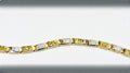 Gold Quartz Bracelet "Orocal" B6MM7N7Q Genuine Hand Crafted Jewelry - 14K Gold Casting