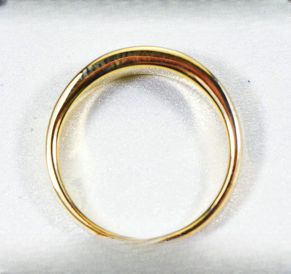 Gold Quartz Women's Ring "Orocal" RL653Q Genuine Hand Crafted Jewelry - 14K Gold Casting