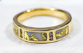 Gold Quartz Women's Ring "Orocal" RL733D8Q Genuine Hand Crafted Jewelry - 14K Gold Casting