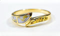 Gold Quartz Women's Ring "Orocal" RL870NQ Genuine Hand Crafted Jewelry - 14K Gold Casting