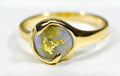 Gold Quartz Women's Ring "Orocal" RL650Q Genuine Hand Crafted Jewelry - 14K Gold Casting