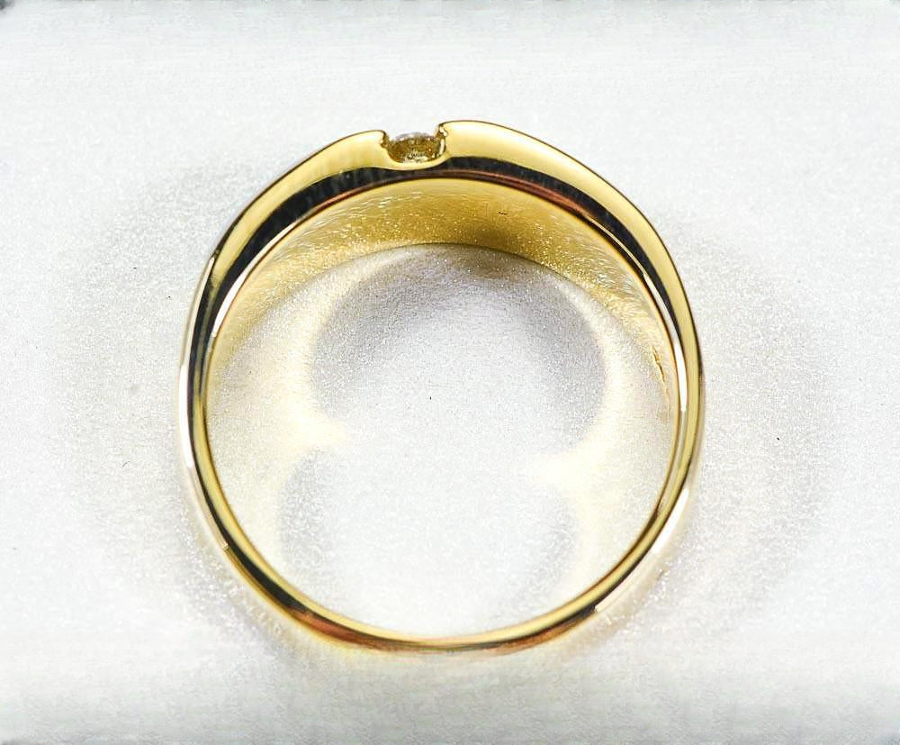 Gold Quartz Women's Ring "Orocal" RLL1330DQ Genuine Hand Crafted Jewelry - 14K Gold Casting