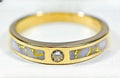 Gold Quartz Women's Ring "Orocal" RL728WD7Q Genuine Hand Crafted Jewelry - 14K Gold Casting
