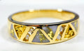 Gold Quartz Ring "Orocal" RM968D16NQ Genuine Hand Crafted Jewelry - 14K Gold Casting