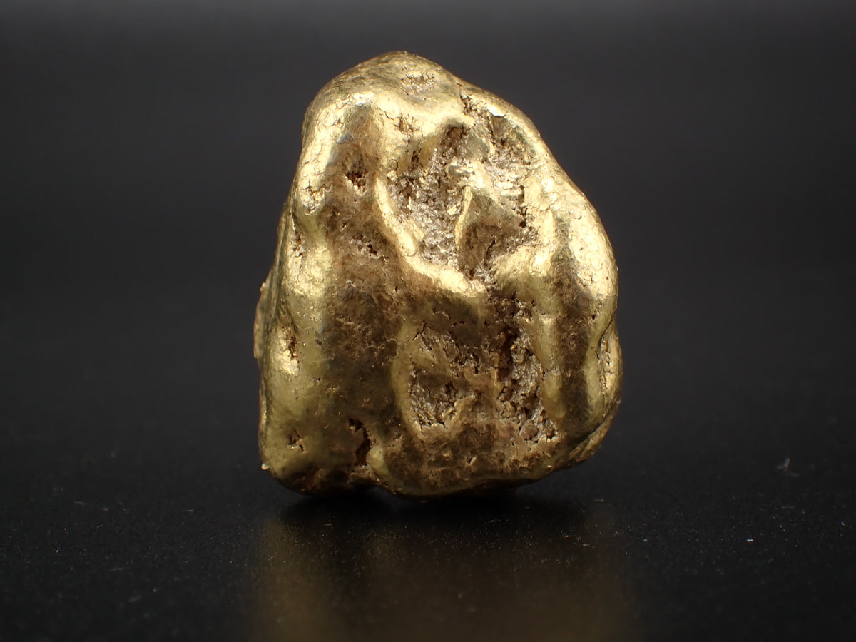Bering Sea natural gold nugget weighing 33.808 grams, second view