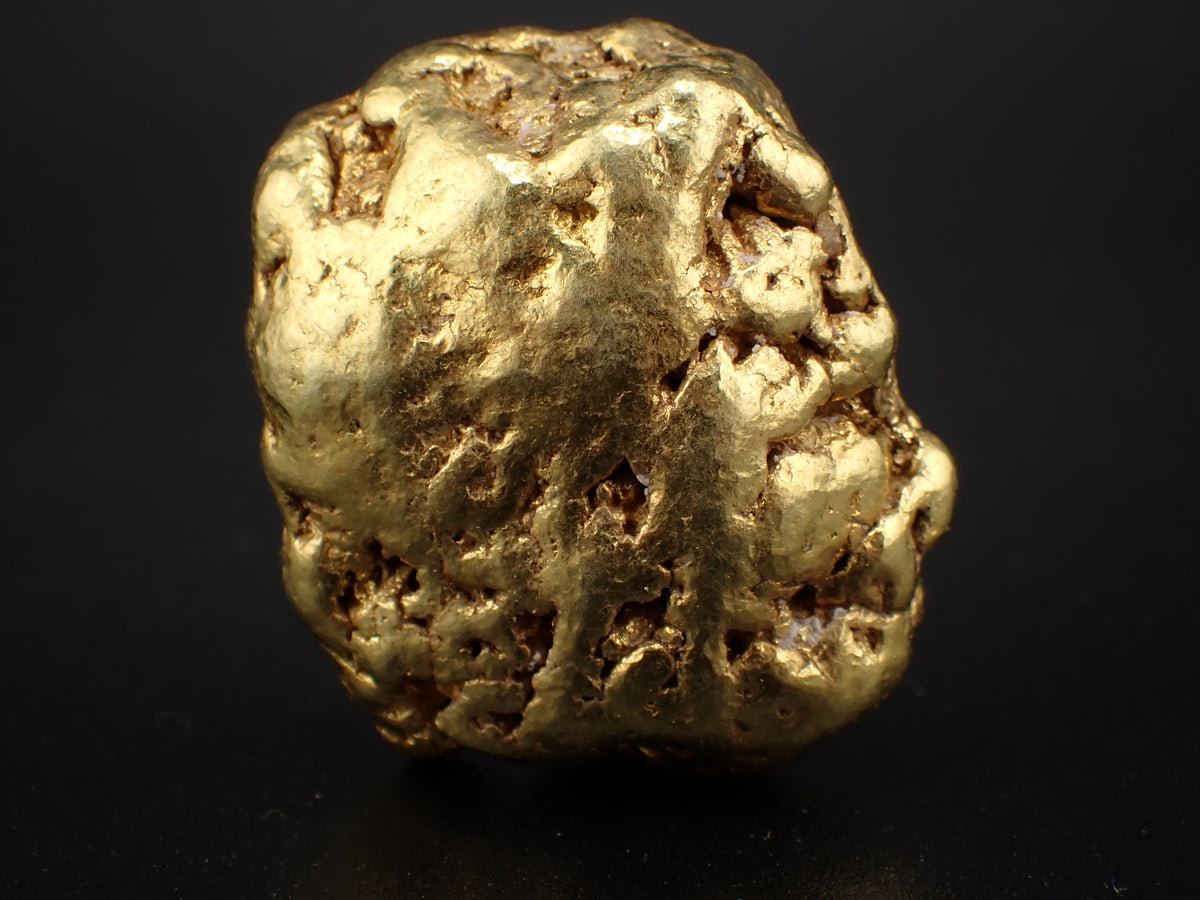 Rogue River Oregon natural gold nugget weighing 26.514 grams, first view