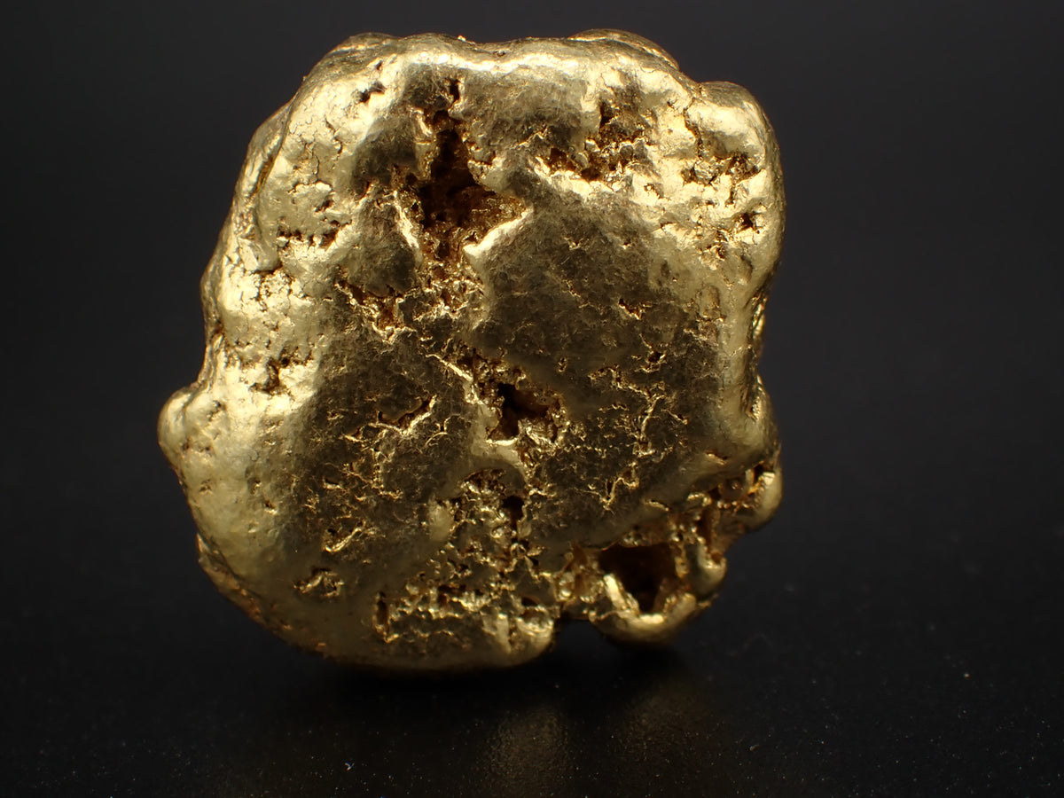 Rogue River Oregon natural gold nugget weighing 26.514 grams, second view