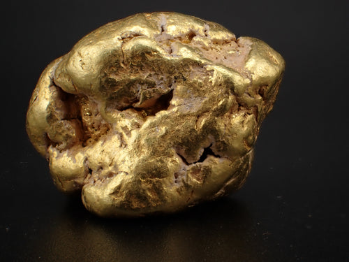 Chicken Alaska natural gold nugget weighing 43.269 grams, second view