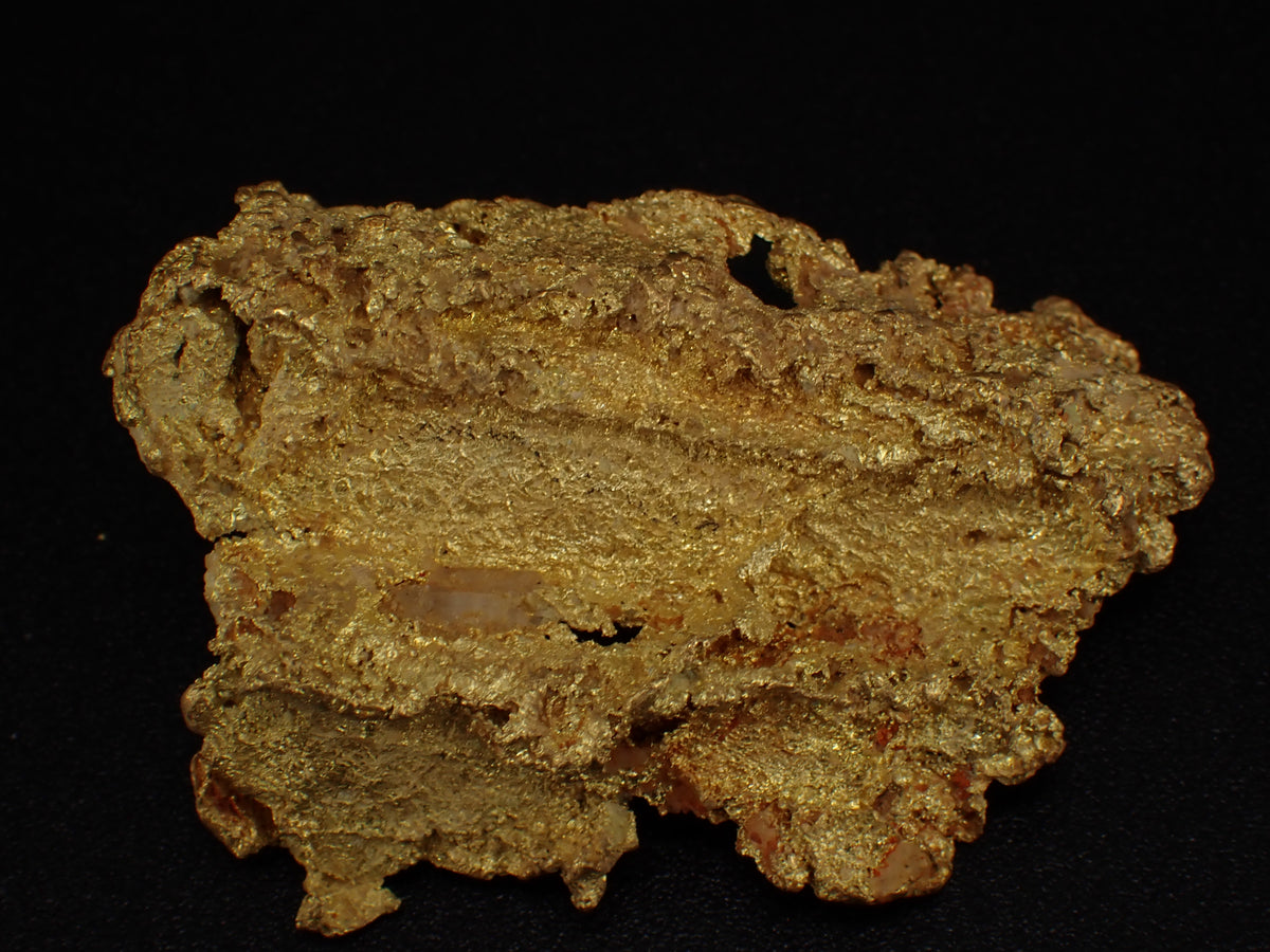 Malakoff Diggings California natural gold nugget weighing 14.354 grams, first view