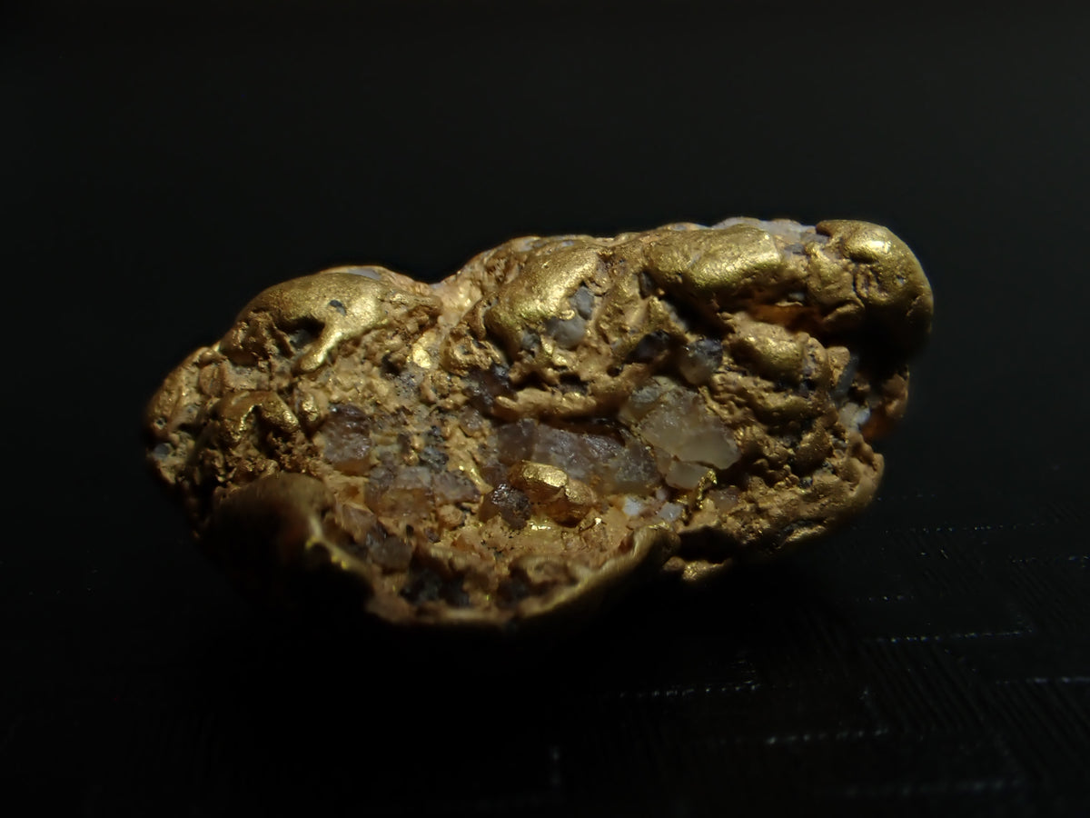4.437 grams Susanville Ca. Gold Nugget