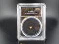 Australian Natural Gold Nugget in Sealed Slab – 0.395g, 22K – SGE-2026-00137