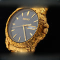 Seiko Gold Nugget Overlay Watch by Orocal