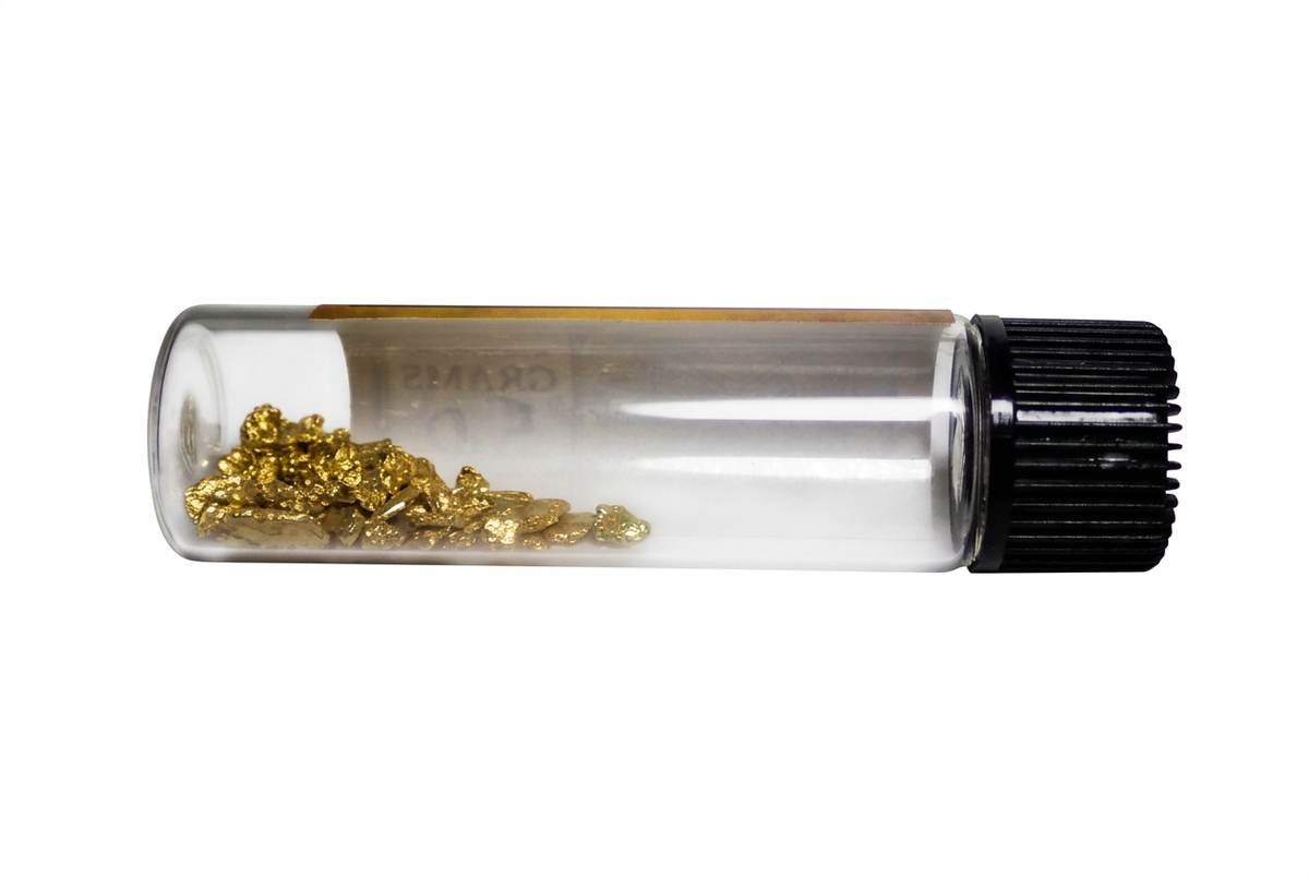 5 gram Alaska Gold Nuggets - Vial