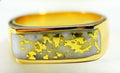 Gold Quartz Ring "Orocal" RM567Q Genuine Hand Crafted Jewelry - 14K Gold Casting