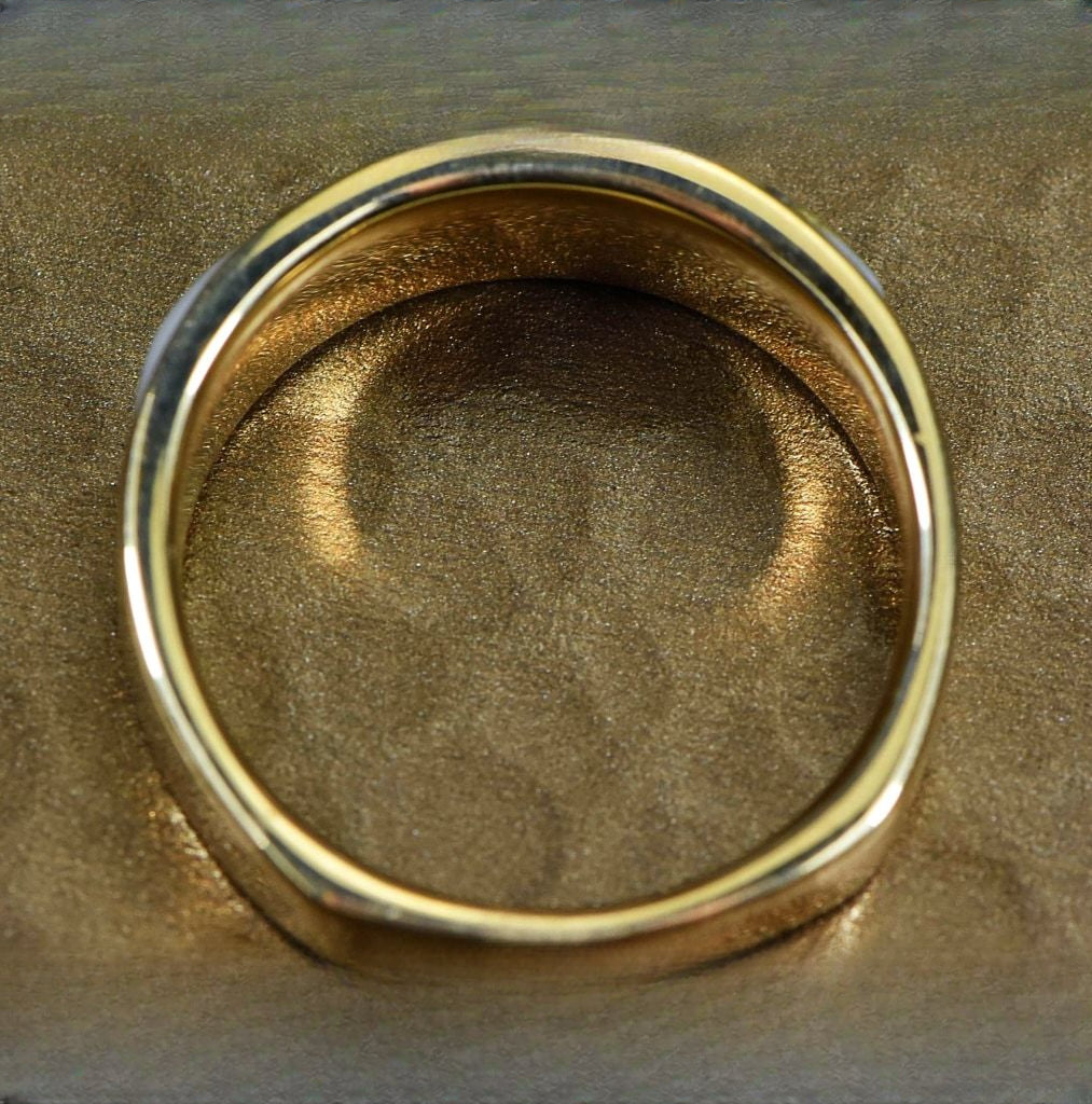 Gold Quartz Ring "Orocal" RM900NQ Genuine Hand Crafted Jewelry - 14K Gold Casting