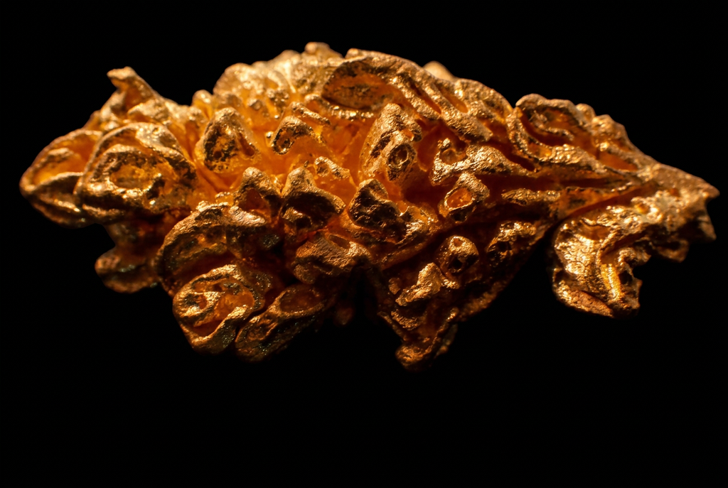 Mato Grosso Brazil Gold Nugget – 25.396 Grams