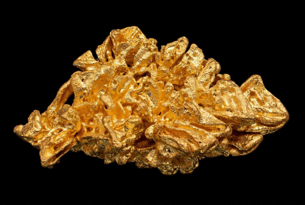 Mato Grosso Brazil Gold Nugget – 25.396 Grams