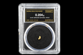 Australian natural gold nugget in slab SGE-2026-00126, 0.204g, 23.5K