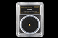 Australian natural gold nugget in slab SGE-2026-00130, 0.264g, 22.8K
