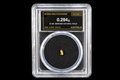 Australian natural gold nugget in slab SGE-2026-00141, 0.294g, 23.6K